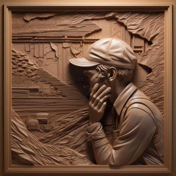 نموذج ثلاثي الأبعاد لآلة CNC 3D Art 